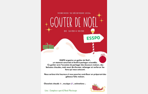 GOUTER DE NOEL